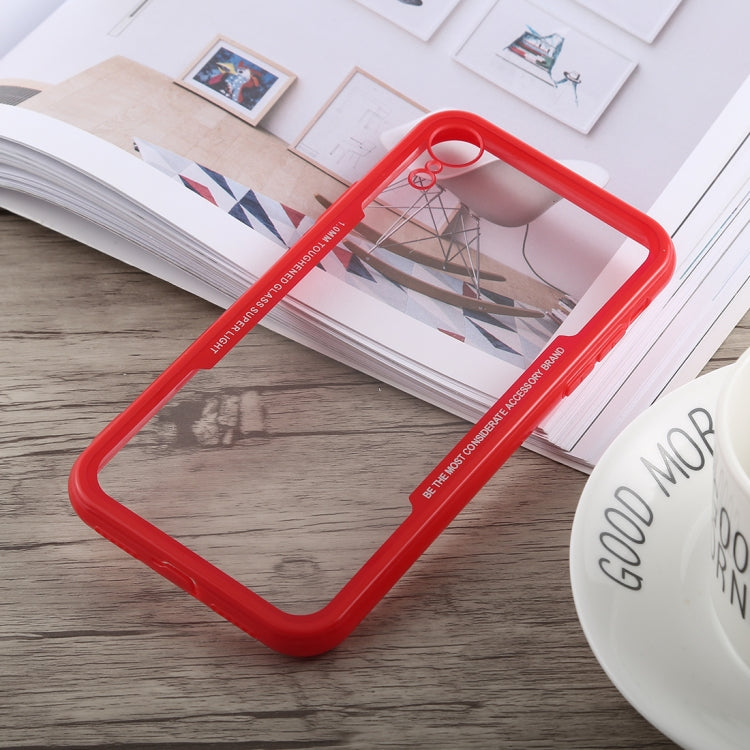 For iPhone XR Acrylic + TPU Shockproof Case