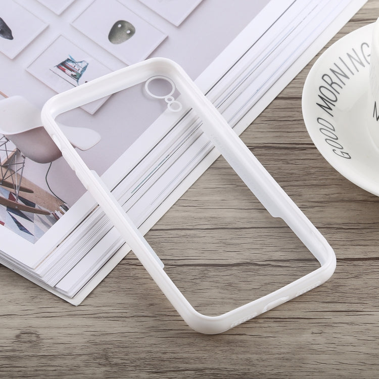 For iPhone XR Acrylic + TPU Shockproof Case