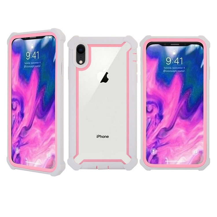 For iPhone XR Four-corner Shockproof All-inclusive Transparent Space Case