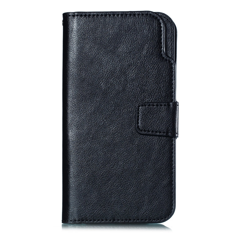 For iPhone XR Crazy Horse Texture Horizontal Flip Leather Case with Card Slots & Wallet & Photo Frame