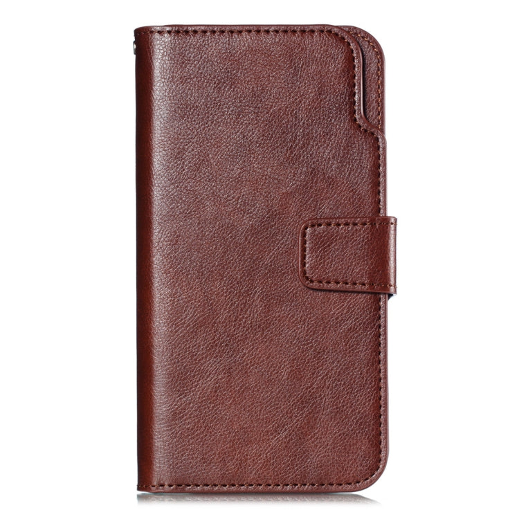 For iPhone XR Crazy Horse Texture Horizontal Flip Leather Case with Card Slots & Wallet & Photo Frame