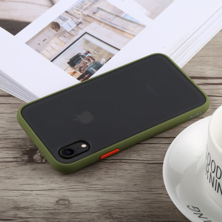 For iPhone XR TOTUDESIGN Gingle Series Shockproof TPU+PC Case