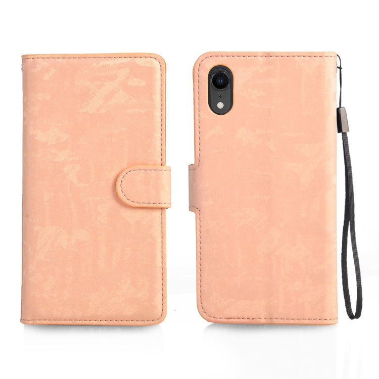 For iPhone XR Horizontal Flip 3D Gradient Color PU + TPU Leather Case with Holder & Card Slots & Photo frame