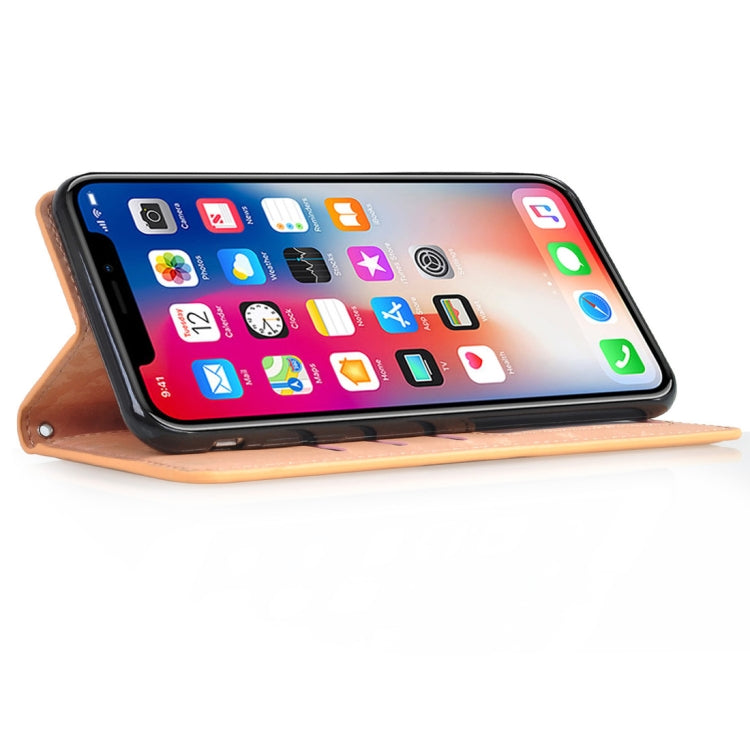 For iPhone XR Horizontal Flip 3D Gradient Color PU + TPU Leather Case with Holder & Card Slots & Photo frame