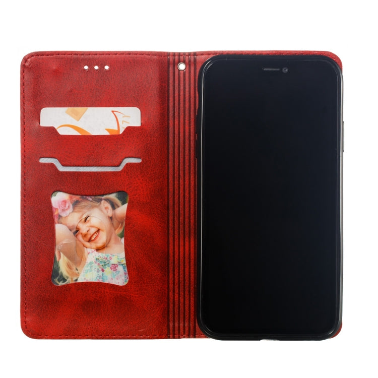For iPhone XR Calf Texture Zipper Magnetic Horizontal Flip Leather Case with Wallet & Holder & Card Slots