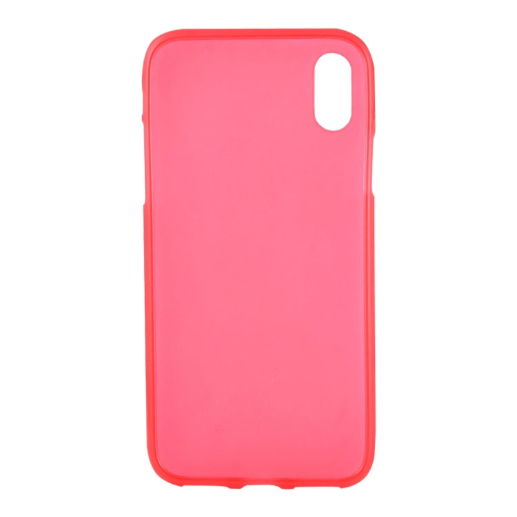 For iPhone XR Solid Color Frosted Soft TPU Case