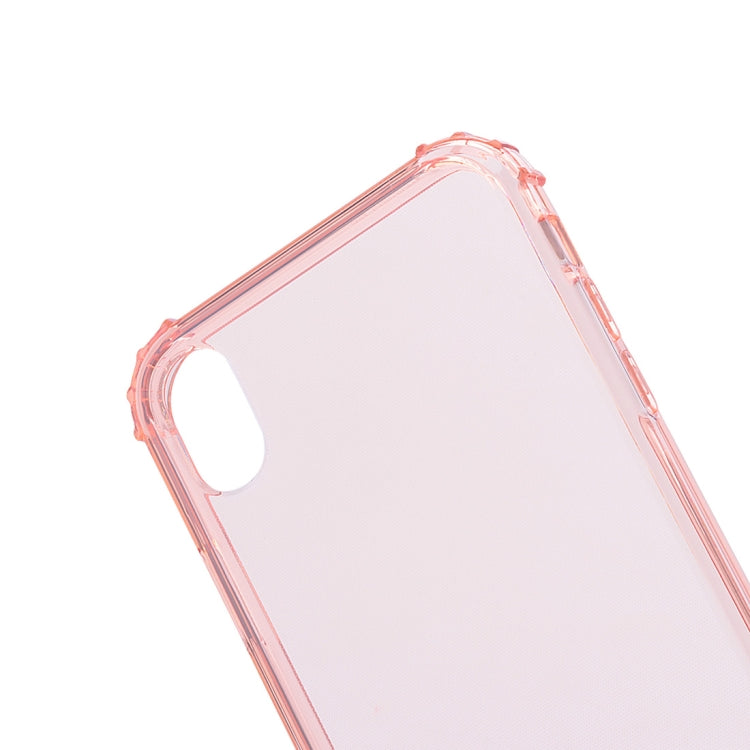 For iPhone XR Simple Style TPU Shockproof Protective Back Case