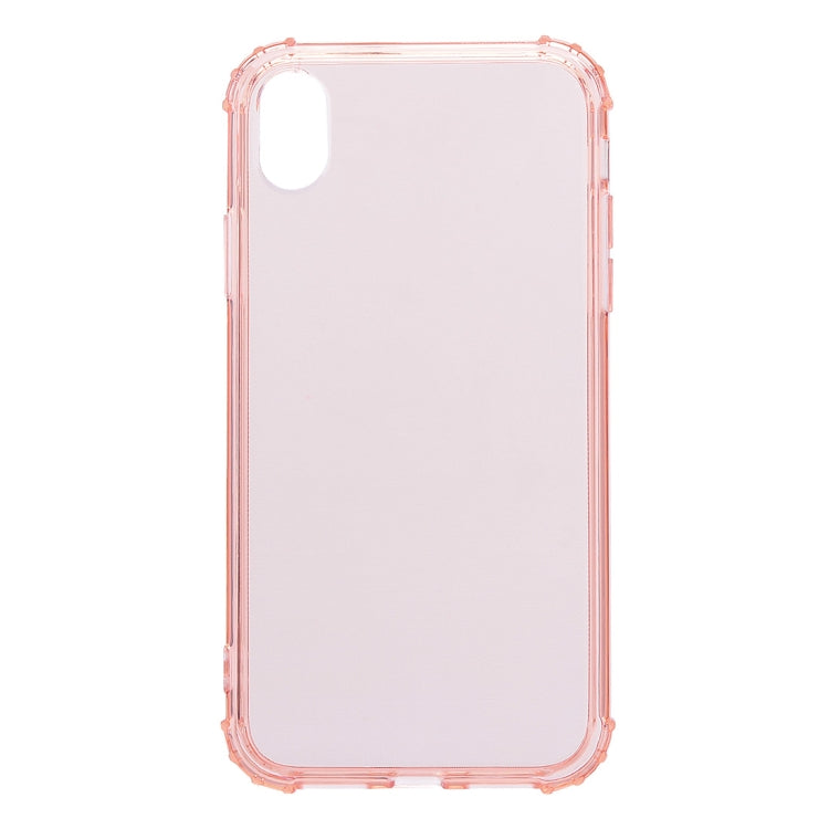 For iPhone XR Simple Style TPU Shockproof Protective Back Case