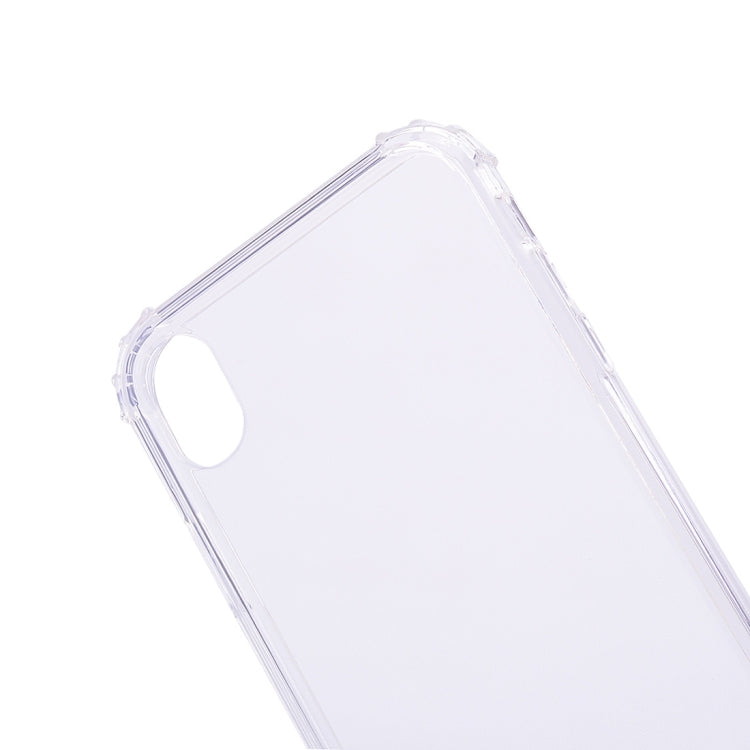 For iPhone XR Simple Style TPU Shockproof Protective Back Case