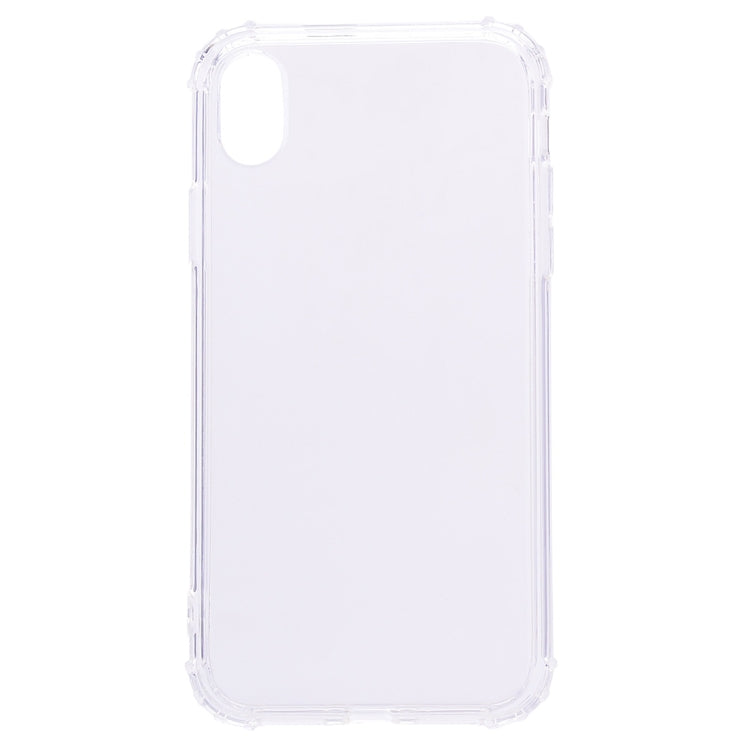 For iPhone XR Simple Style TPU Shockproof Protective Back Case