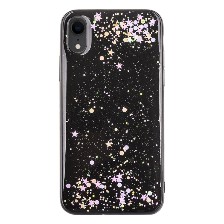 For iPhone XR Epoxy Sky Pattern Soft Case