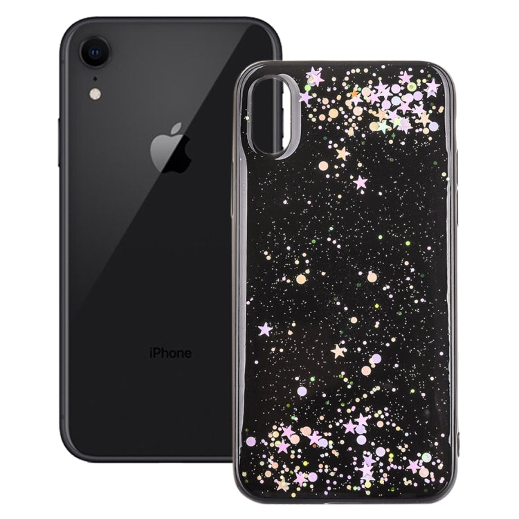 For iPhone XR Epoxy Sky Pattern Soft Case