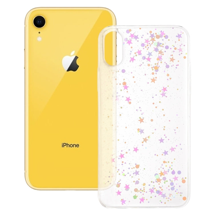 For iPhone XR Epoxy Sky Pattern Soft Case