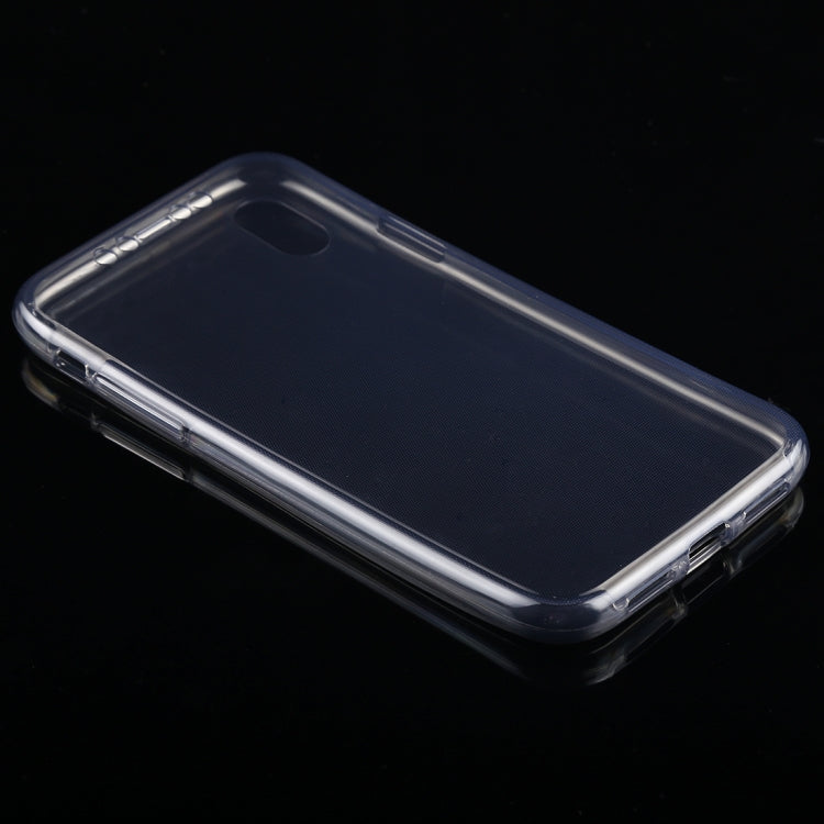 For iPhone XR Ultra-thin Double-sided Full Coverage Transparent TPU Case