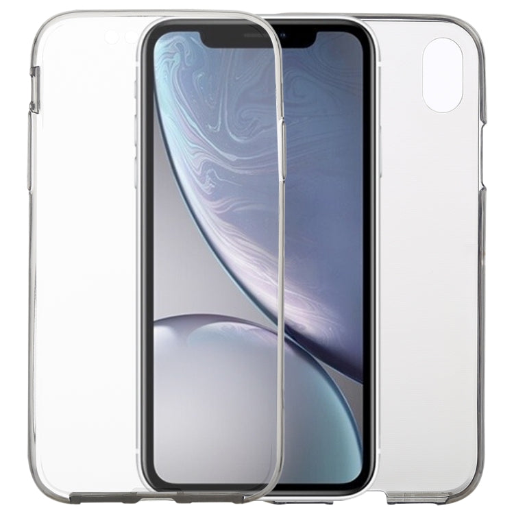 For iPhone XR Ultra-thin Double-sided Full Coverage Transparent TPU Case