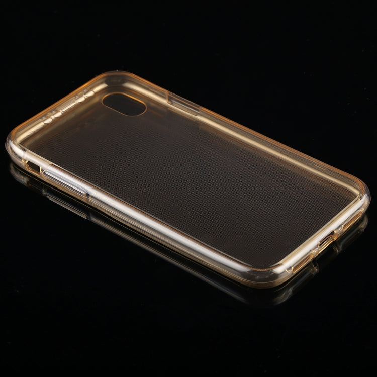 For iPhone XR Ultra-thin Double-sided Full Coverage Transparent TPU Case