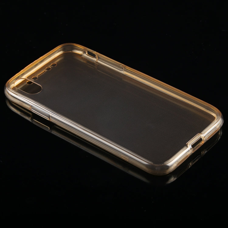 For iPhone XR Ultra-thin Double-sided Full Coverage Transparent TPU Case