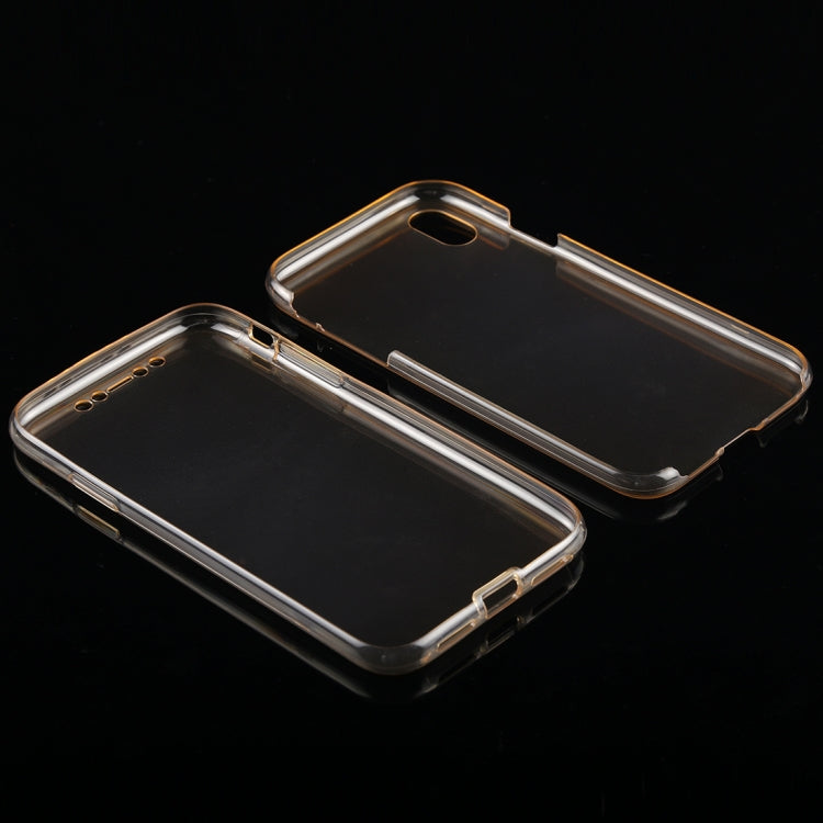 For iPhone XR Ultra-thin Double-sided Full Coverage Transparent TPU Case