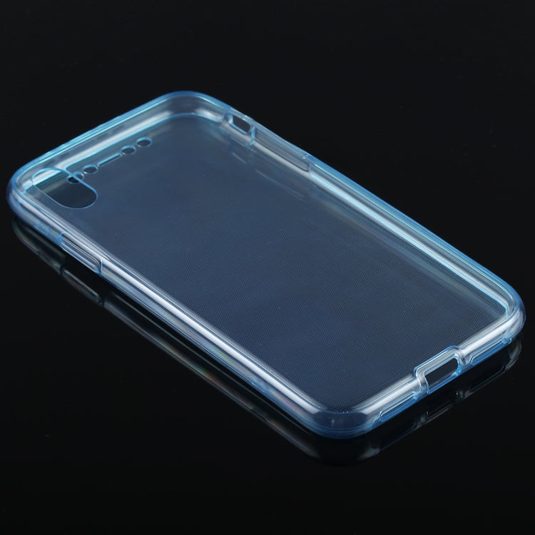 For iPhone XR Ultra-thin Double-sided Full Coverage Transparent TPU Case