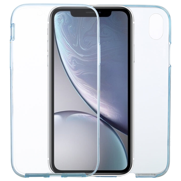 For iPhone XR Ultra-thin Double-sided Full Coverage Transparent TPU Case