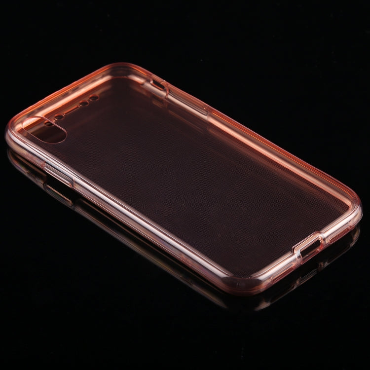 For iPhone XR Ultra-thin Double-sided Full Coverage Transparent TPU Case