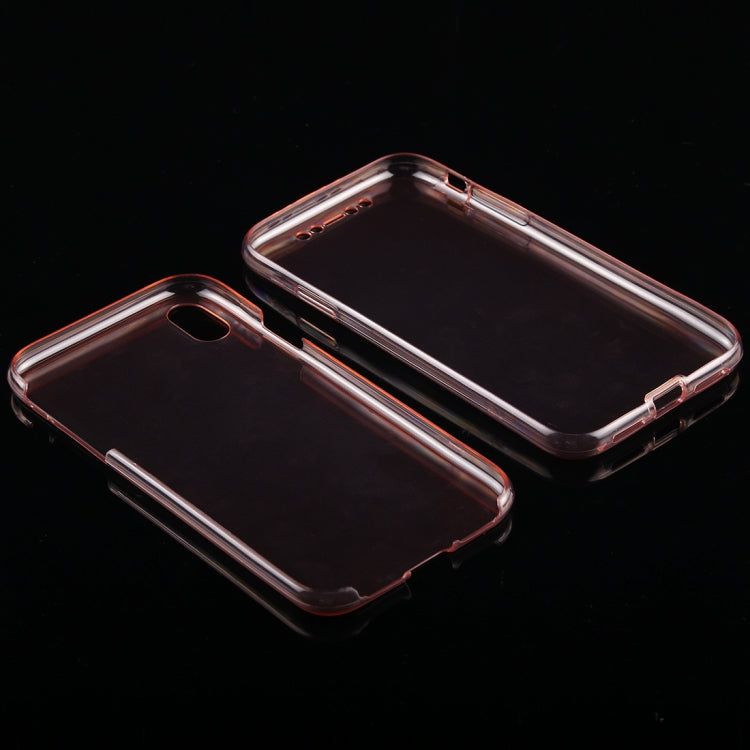 For iPhone XR Ultra-thin Double-sided Full Coverage Transparent TPU Case