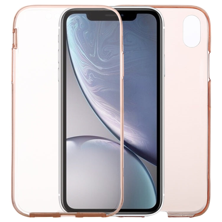 For iPhone XR Ultra-thin Double-sided Full Coverage Transparent TPU Case