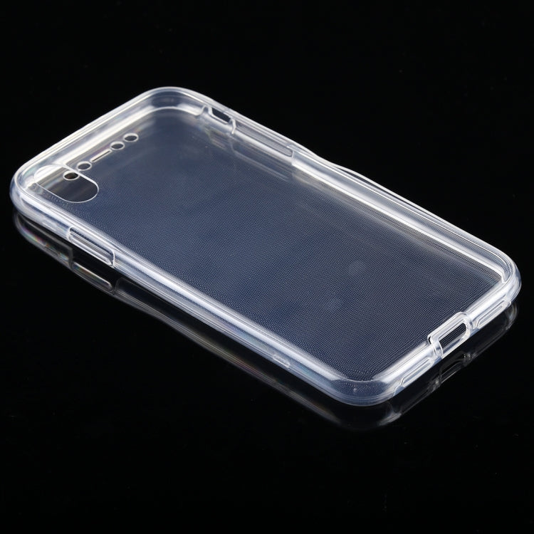 For iPhone XR Ultra-thin Double-sided Full Coverage Transparent TPU Case