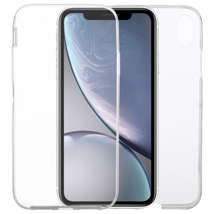 For iPhone XR Ultra-thin Double-sided Full Coverage Transparent TPU Case