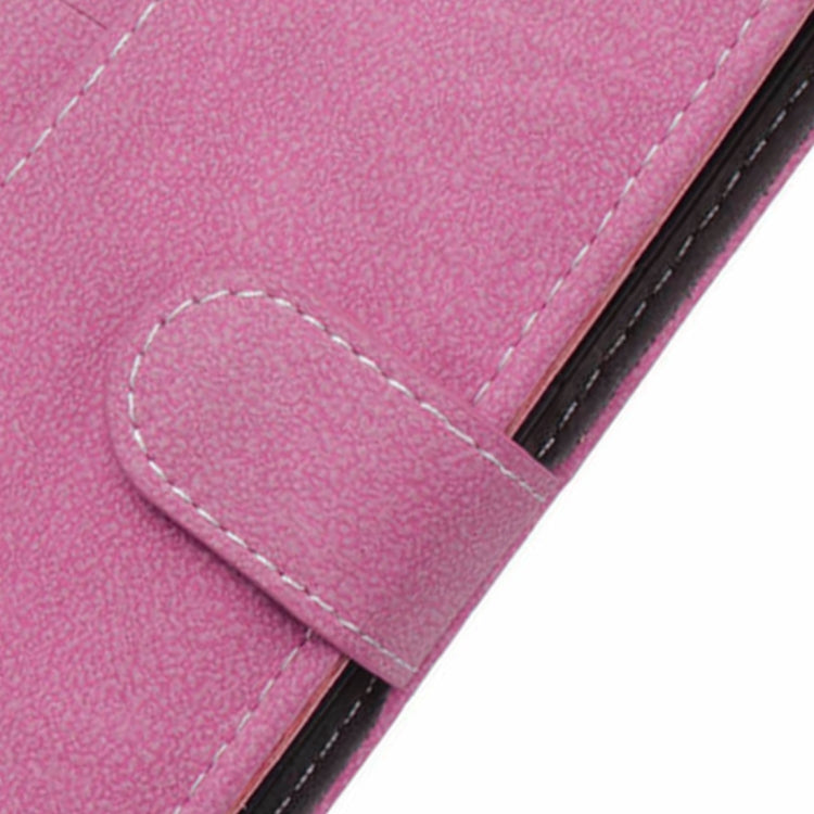 For iPhone XR Frosted TPU Horizontal Flip Leather Case with Holder & Card Slots & Wallet & Photo Frame