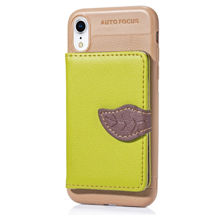 For iPhone XR Litchi Texture PU + TPU Horizontal Flip Leather Case with Holder & Card Slots & Wallet & Photo Frame