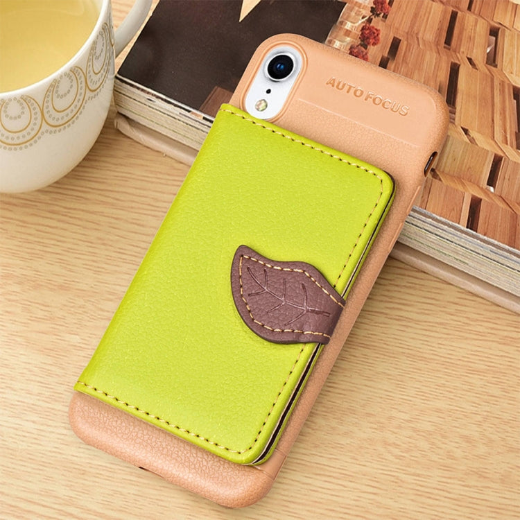 For iPhone XR Litchi Texture PU + TPU Horizontal Flip Leather Case with Holder & Card Slots & Wallet & Photo Frame