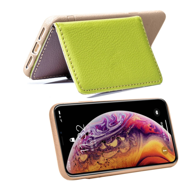For iPhone XR Litchi Texture PU + TPU Horizontal Flip Leather Case with Holder & Card Slots & Wallet & Photo Frame