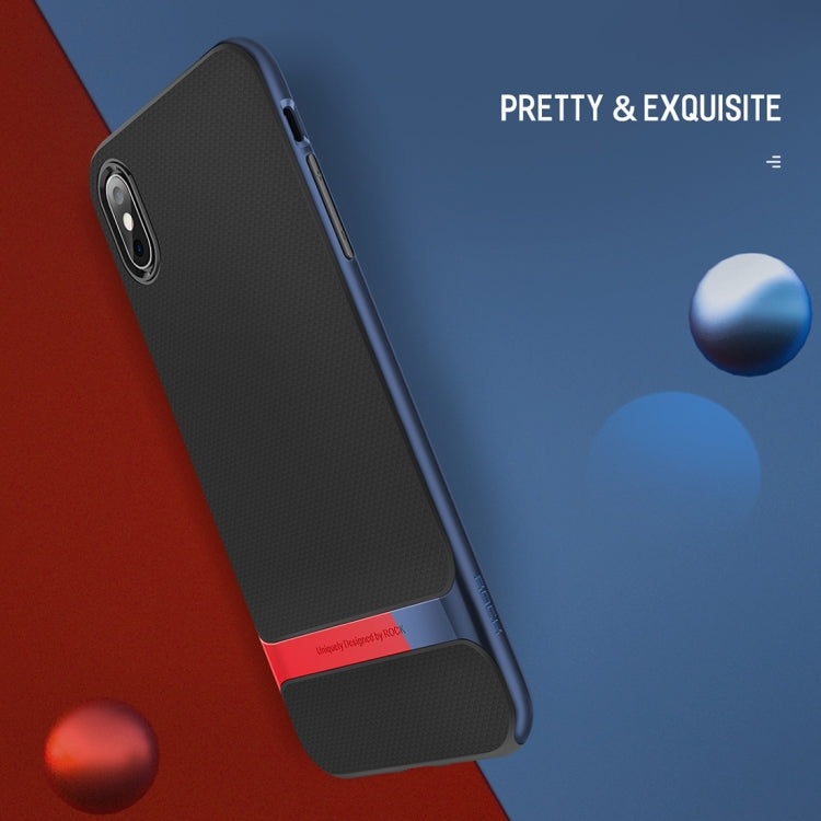 For iPhone XS ROCK Royce Series PC + TPU Protective Case