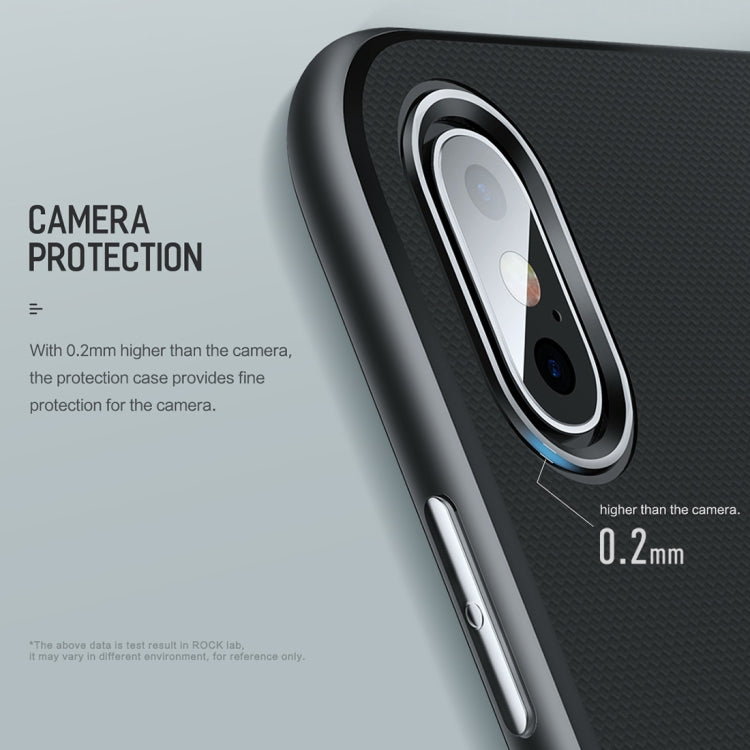 For iPhone XS ROCK Royce Series PC + TPU Protective Case