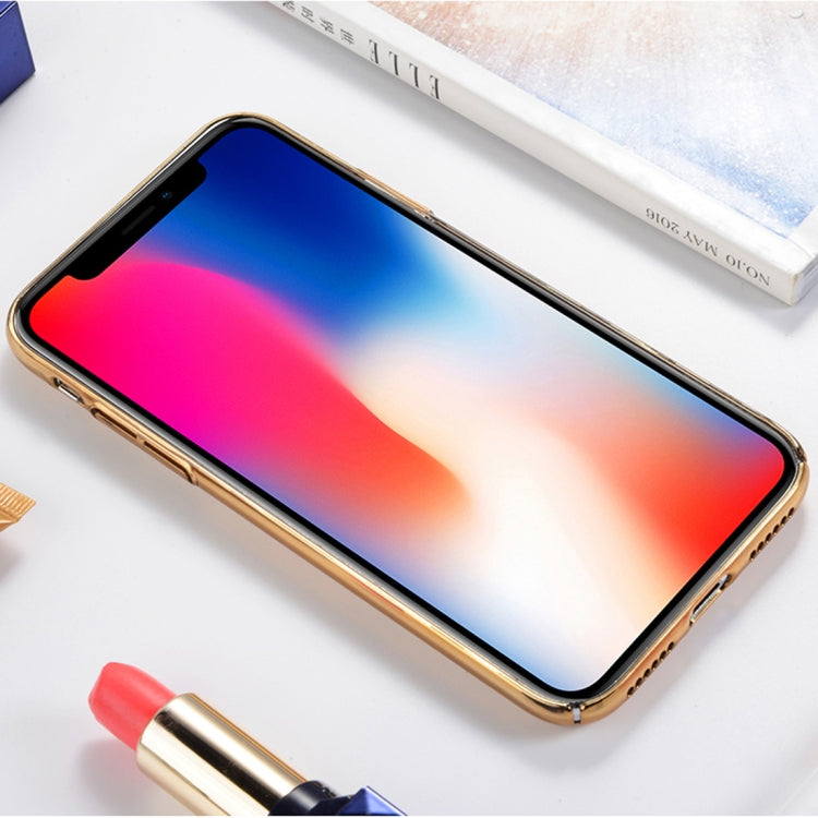For iPhone X / XS SULADA Butterfly Pattern Plating Diamond PC Case