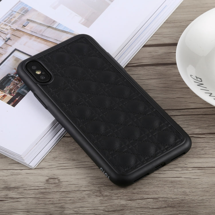 For iPhone X / XS TOTUDESIGN Deo Series Shockproof TPU+PU Case