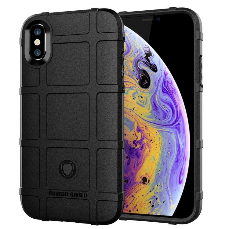 For iPhone XS Full Coverage Shockproof TPU Case