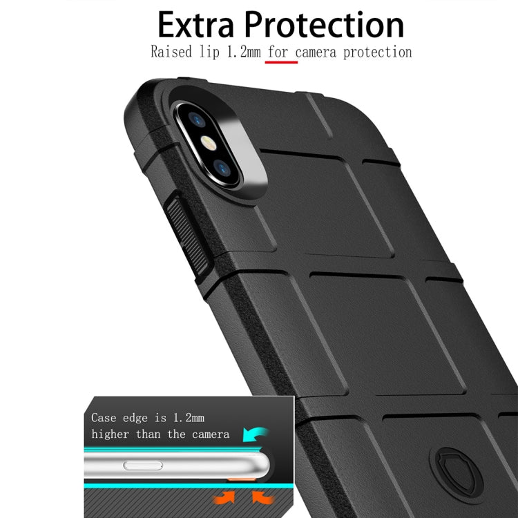 For iPhone XS Full Coverage Shockproof TPU Case