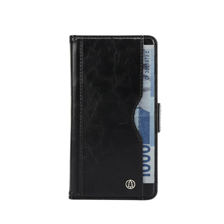 For iPhone X / XS Horizontal Flip Leather Case with Card Slots & Arc Holder & Wallet & Photo Frame