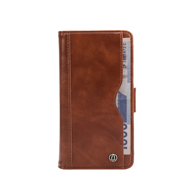 For iPhone X / XS Horizontal Flip Leather Case with Card Slots & Arc Holder & Wallet & Photo Frame