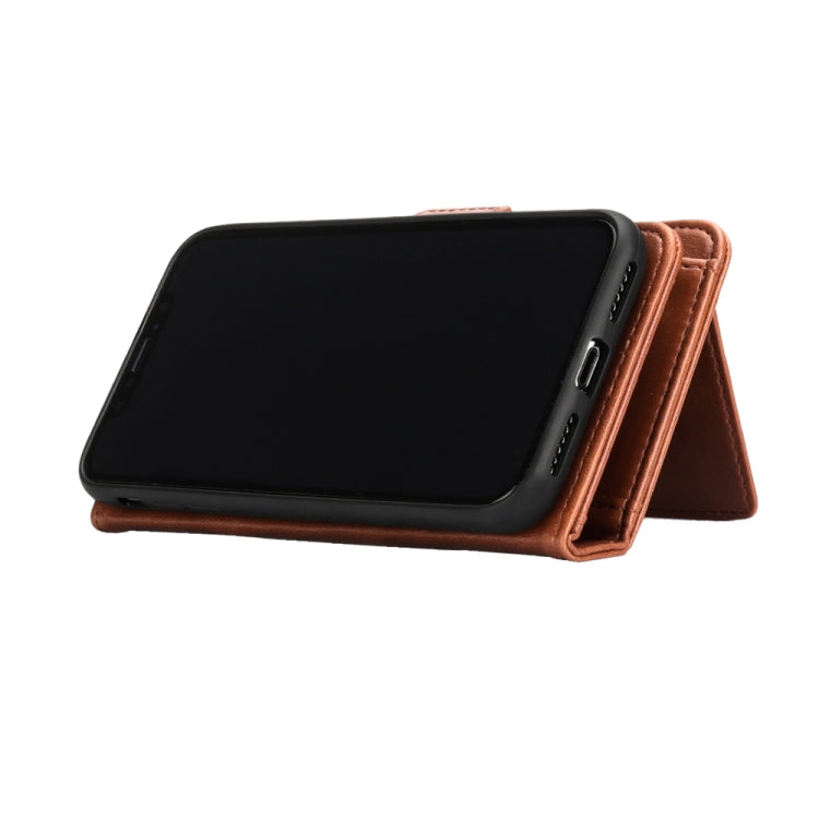 For iPhone X / XS Horizontal Flip Leather Case with Card Slots & Arc Holder & Wallet & Photo Frame