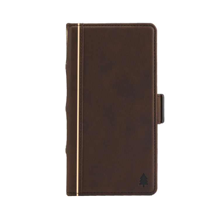 For iPhone X / XS Bible Style Business Horizontal Flip Leather Case with Card Slots & Photo Frame & Holder & Wallet