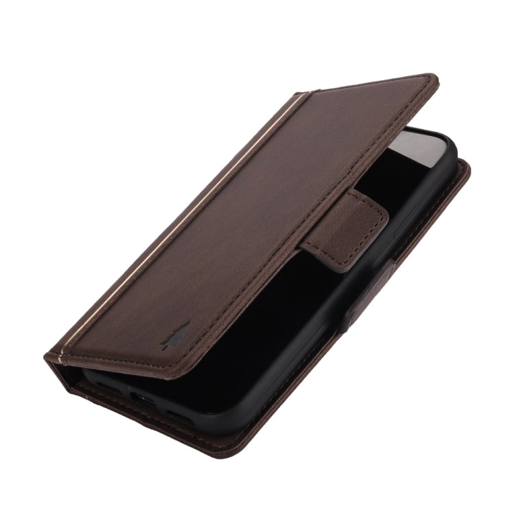 For iPhone X / XS Bible Style Business Horizontal Flip Leather Case with Card Slots & Photo Frame & Holder & Wallet