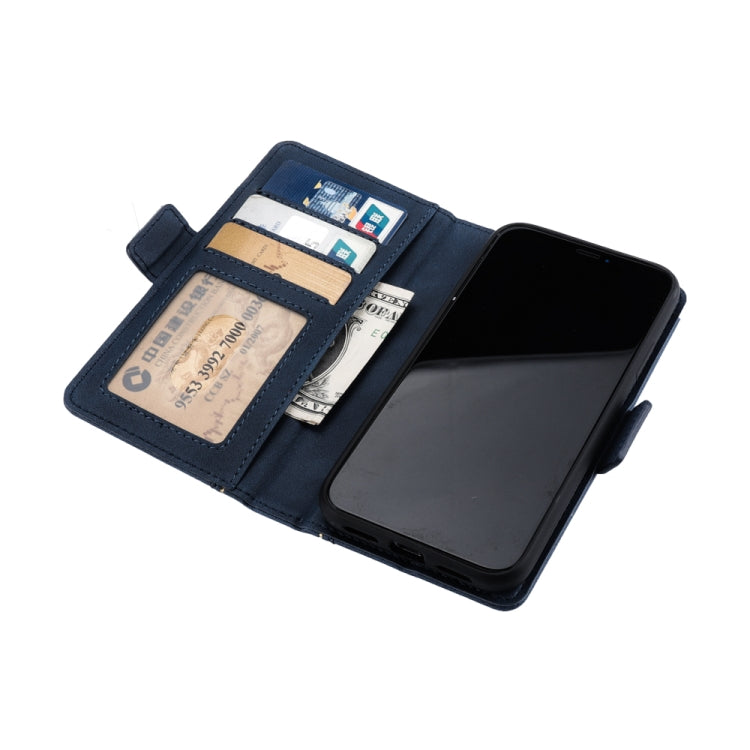 For iPhone X / XS Bible Style Business Horizontal Flip Leather Case with Card Slots & Photo Frame & Holder & Wallet