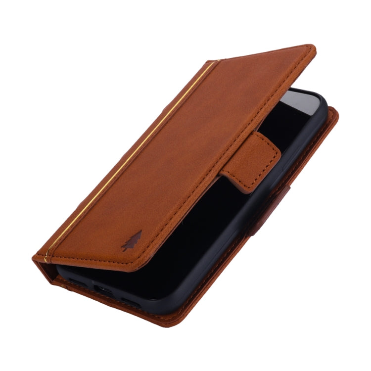For iPhone X / XS Bible Style Business Horizontal Flip Leather Case with Card Slots & Photo Frame & Holder & Wallet
