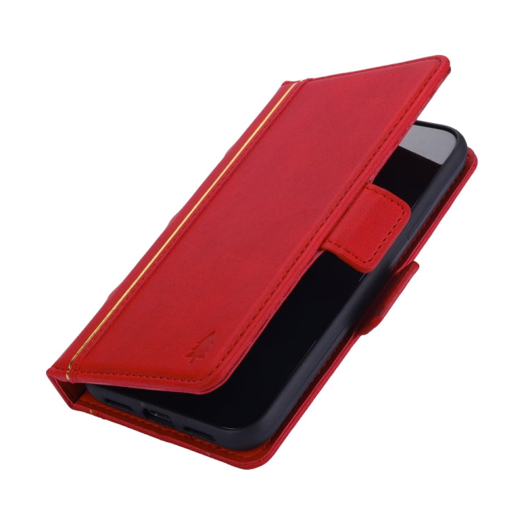 For iPhone X / XS Bible Style Business Horizontal Flip Leather Case with Card Slots & Photo Frame & Holder & Wallet