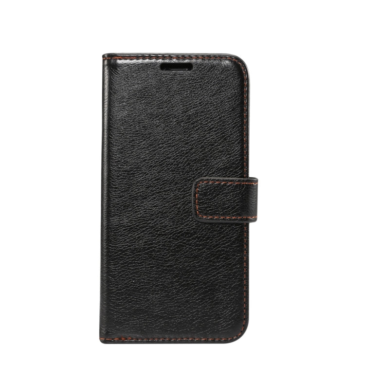 For iPhone XS Retro Crazy Horse Texture Horizontal Flip Leather Case  with Card Slots & Holder & Wallet & Photo Frame