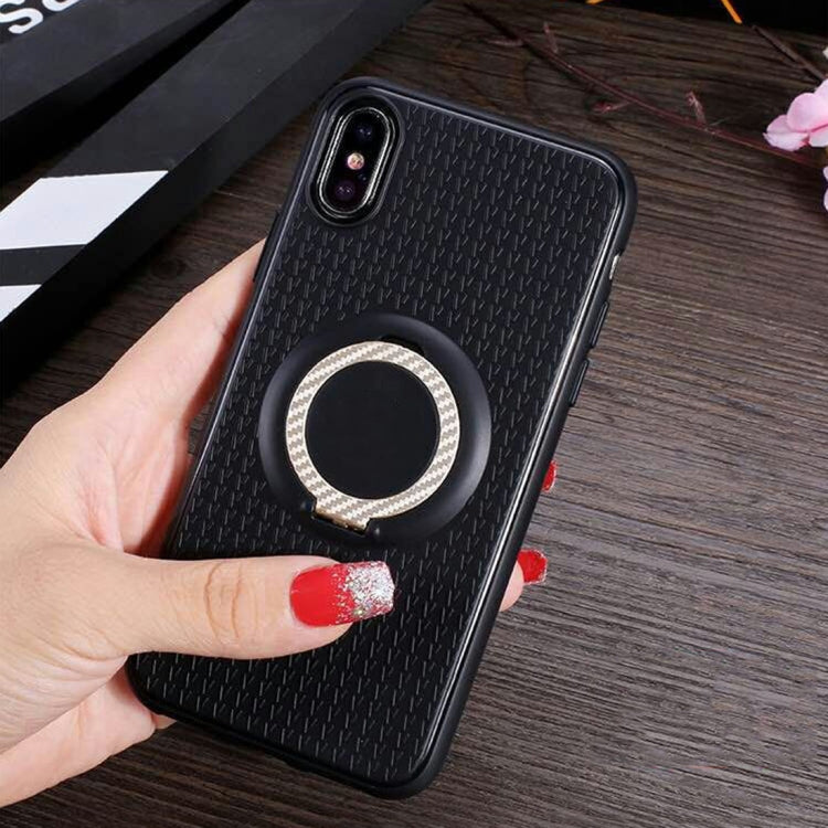 For iPhone X / XS 3 in 1 Magnetic Ring Case with Holder