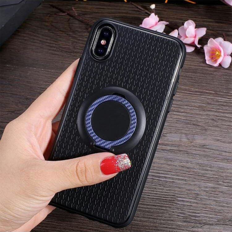 For iPhone X / XS 3 in 1 Magnetic Ring Case with Holder